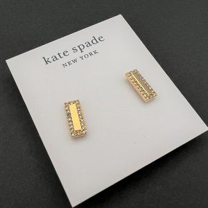 Kate spade raising deals the bar earrings